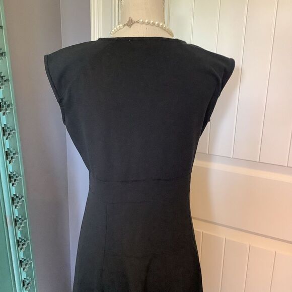‎Lands End Black Casual Dress 👗😎🦞🐟 - Picture 4 of 8
